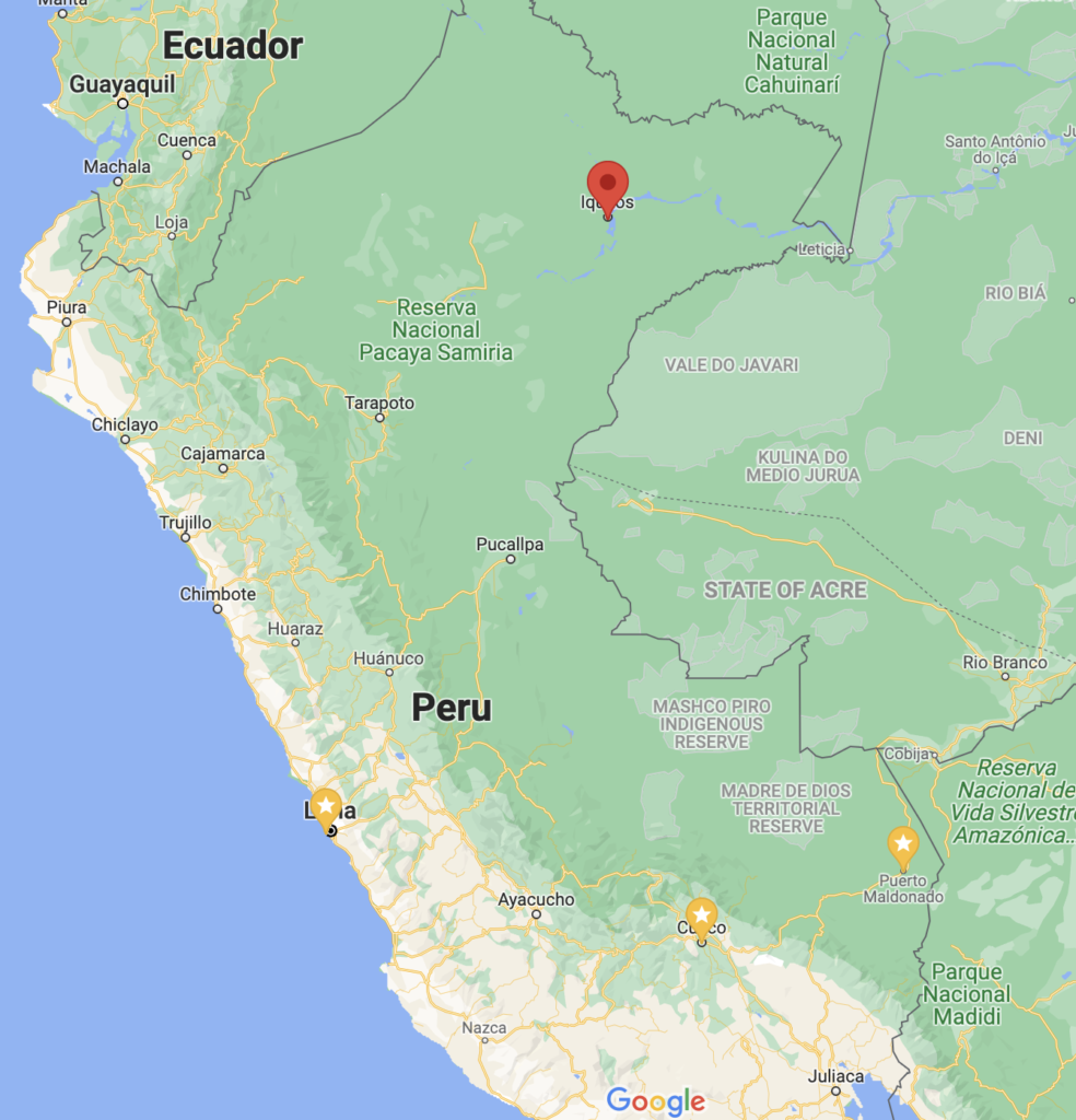 Iquitos Peruvian Rainforest